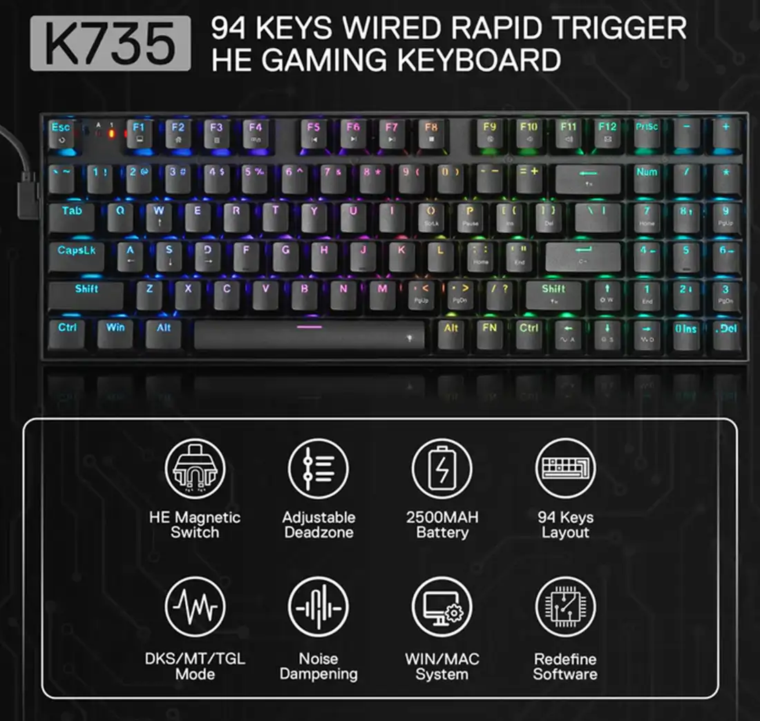 REDRAGON-GHOSTBLADE-K735-style1