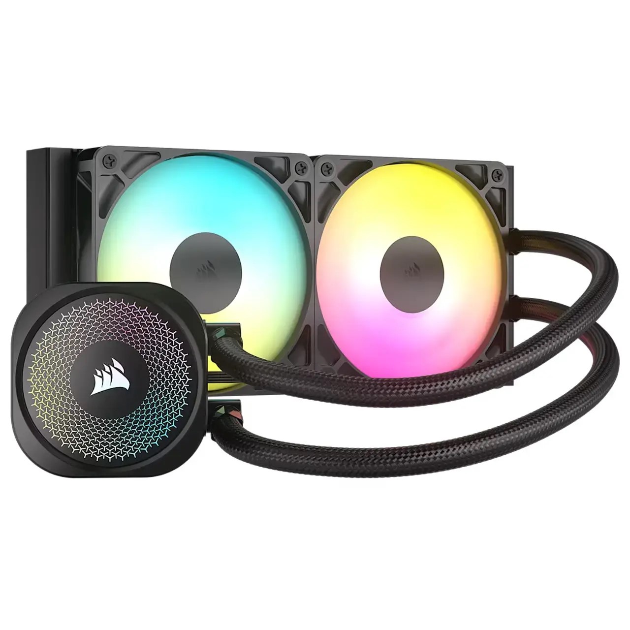 0024140_AE86A9-A98686AF87-85A78CB9-BEB1AFA7B286AF87-A988B1B38CB1-85 CORSAIR NAUTILUS 240 RS ARGB BLACK