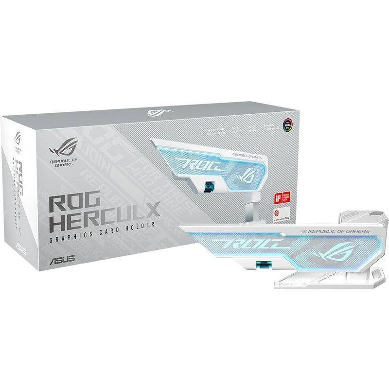 jvsxxWCNsExOeG8O ASUS ROG Herculx Graphics Card Holder White